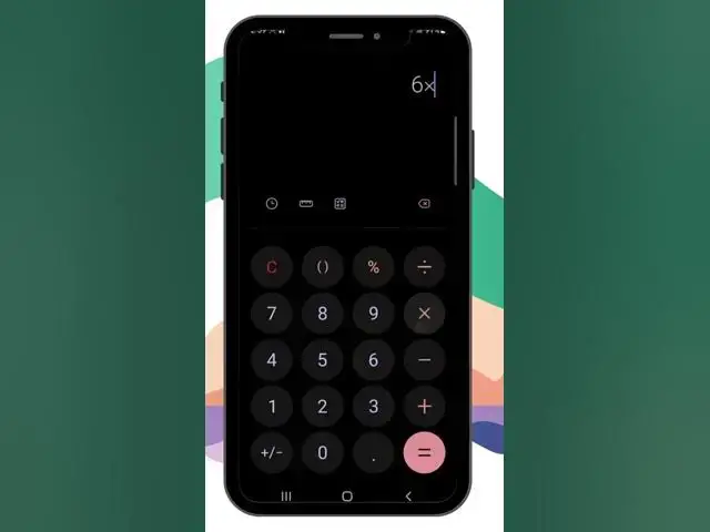 Video thumbnail for how to calculate percentage in calculator app (calculator App) (#shorts )