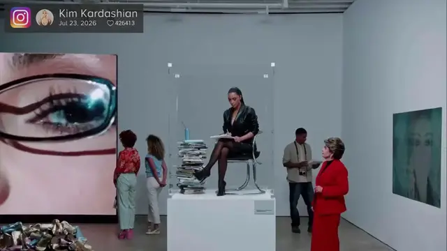 Video thumbnail for UNCAPTIONED: Kim Kardashian jokes about failing bar exam: 'I didn't pass the bar. I raised it'.