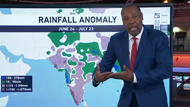 Video thumbnail for Why monsoon rains bring floods to some areas and drought to others