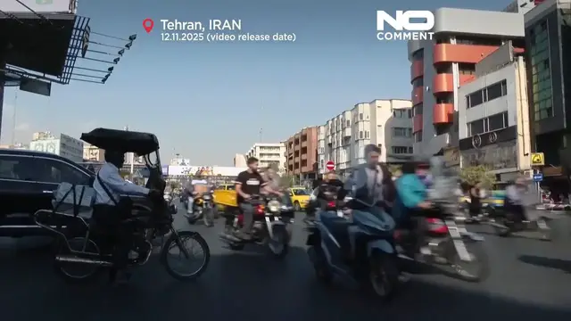 'Video thumbnail for More women ride motorbikes in Tehran, testing Iran’s legal limits'