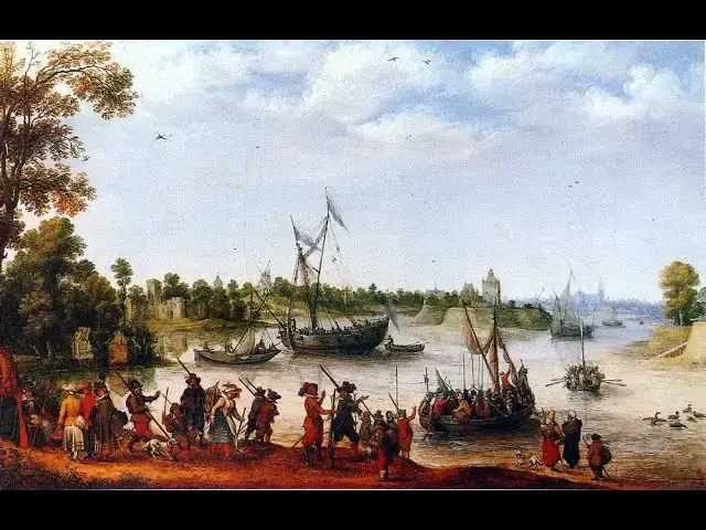 Video thumbnail for The Mayflower Iconic Voyage of the Pilgrims to America in 1620