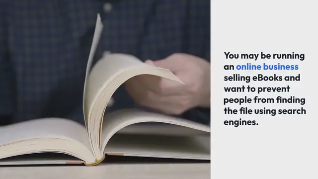 Video thumbnail for How to Easily Hide (Noindex) PDF Files in WordPress