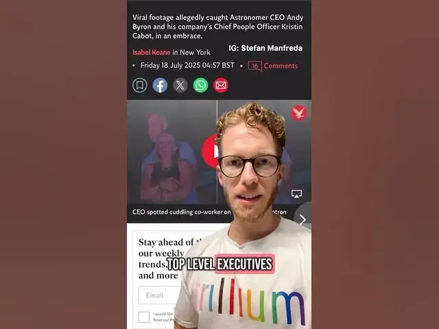 'Video thumbnail for Former Andy Byron Employer Speaks Out!'