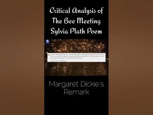 Video thumbnail for Critical Analysis of The Bee Meeting