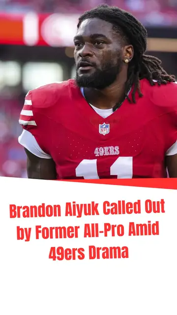 Video thumbnail for Brandon Aiyuk Called Out by Former All-Pro Amid 49ers Drama