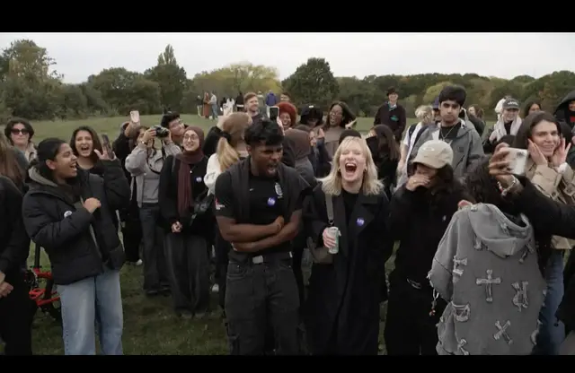 'Video thumbnail for Londoners join viral ‘Scream Squad’ to let off steam'