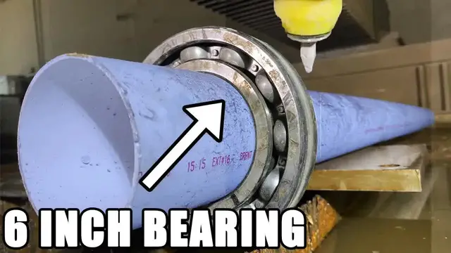 'Video thumbnail for Waterjet Cutter Experiments: Ball Bearings & Skateboard Wheels | Engineering DIY'