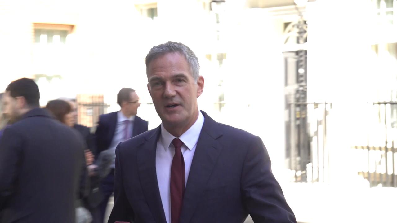Video thumbnail for UK: British premier tells Cabinet he is not resigning, Labour leadership challenge ‘not triggered’.