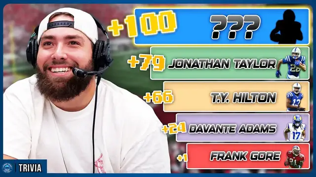 Video thumbnail for Who Has The 100th Most Scrimmage Yards Since 2000? (NFL Pinpoint Challenge)