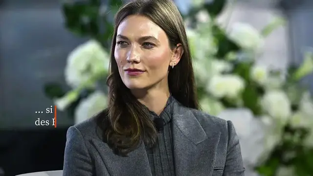 Video thumbnail for Karlie Kloss assure n'avoir jamais rencontré Donald Trump malgré leurs liens de famille.