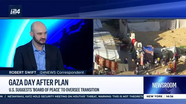Video thumbnail for Gaza day after plan: U.S. suggests 'Board of Peace' to oversee transition