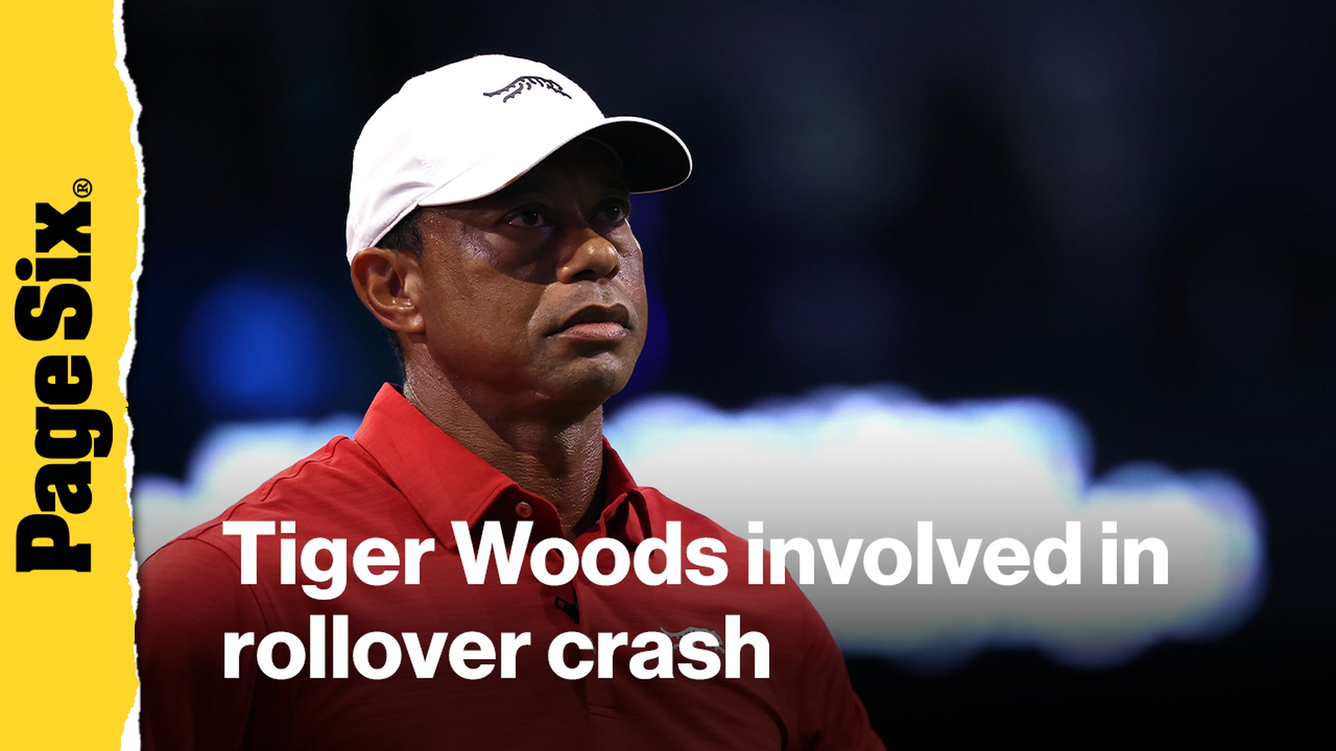 Video thumbnail for Tiger Woods arrested and charged with DUI, crawled out of Land Rover after rollover car crash