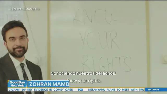 Video thumbnail for Mamdani’s ICE rights video sparks political pushback from Adams, Hochul