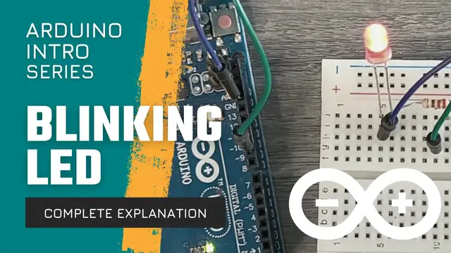 Video thumbnail for Arduino LED Blinking Tutorial: Light Up Your World with Code