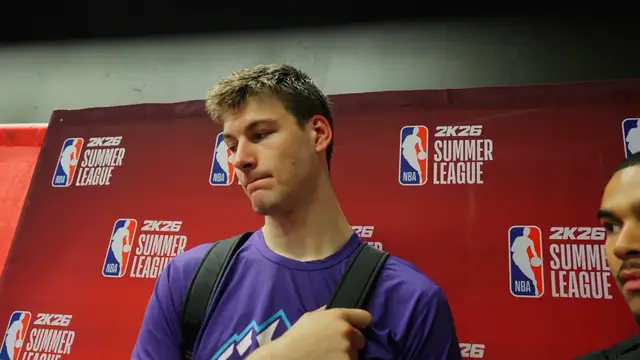 'Video thumbnail for Kyle Filipowski Ready to do Whatever It Takes for Utah Jazz'