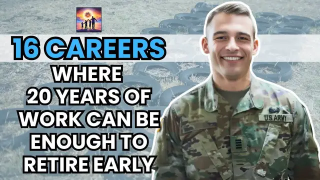 'Video thumbnail for Careers where 20 years might be enough to retire'