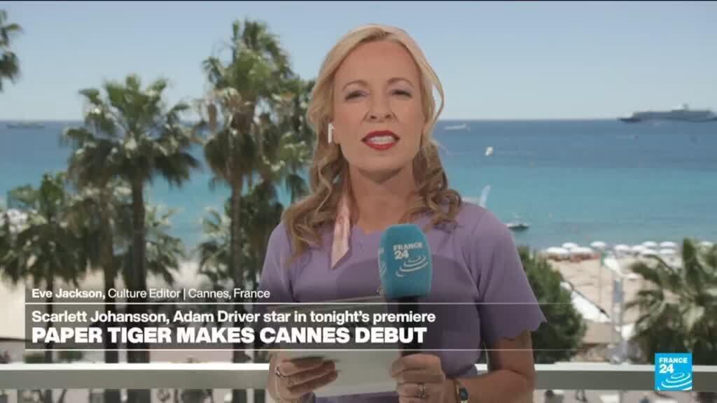Video thumbnail for Cannes Film Festival: American movie 'Paper Tiger' makes Cannes debut