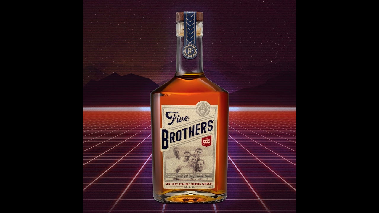 Video thumbnail for Five Brothers Small Batch Bourbon Whiskey Review