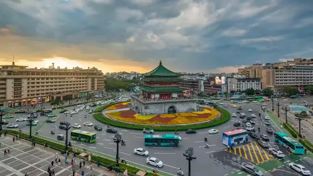 Video thumbnail for China: Xi'an Bell Tower.