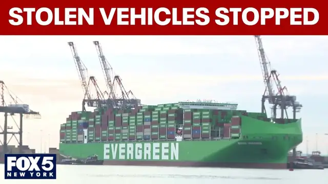 Video thumbnail for Record number of stolen vehicles stopped at port of NY and NJ
