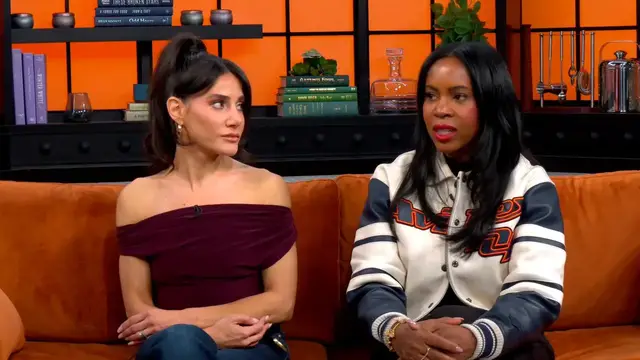 Video thumbnail for 'Owning Manhattan' Star Chloe Tucker Caine Says Her Co-Workers Didn't Believe Jade Shenker's Marital Woes