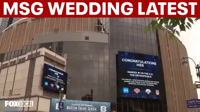 Video thumbnail for Taylor Swift, Travis Kelce wedding plans at MSG: What we know