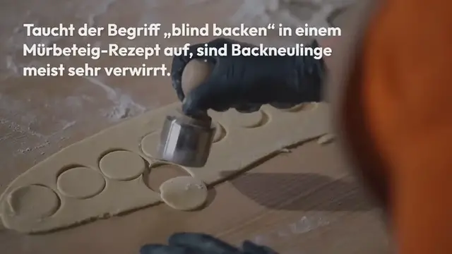 Video thumbnail for Mürbeteig „Blind Backen“