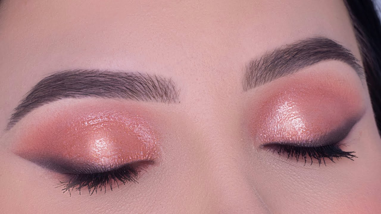 Video thumbnail for Soft Glam Glossy Eye Makeup Look Tutorial |
