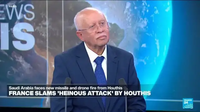 Video thumbnail for Houthis 'are thriving and surviving by creating war', Yemen ambassador says