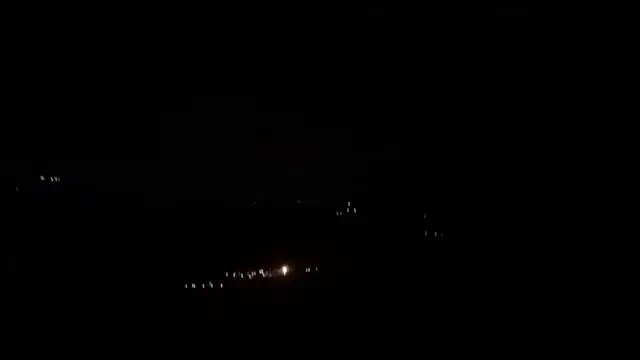 Video thumbnail for Lebanon: Israeli artillery shells the area between Haris and Hadatha.