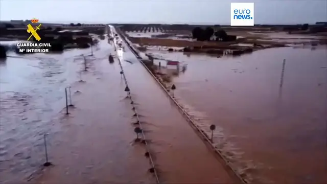 Video thumbnail for Showers and storms across Spain this weekend, floods kill 102-year-old woman
