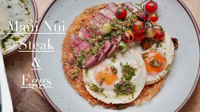 'Video thumbnail for Maui Nui Steak & Eggs'