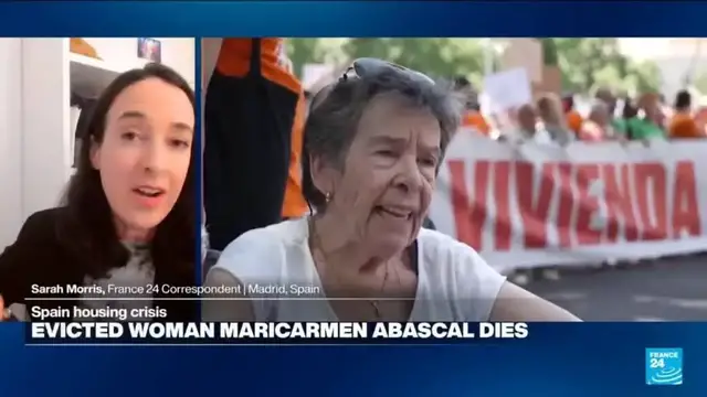 Video thumbnail for Evicted pensioner who sparked Spain housing protests dies: tenant union