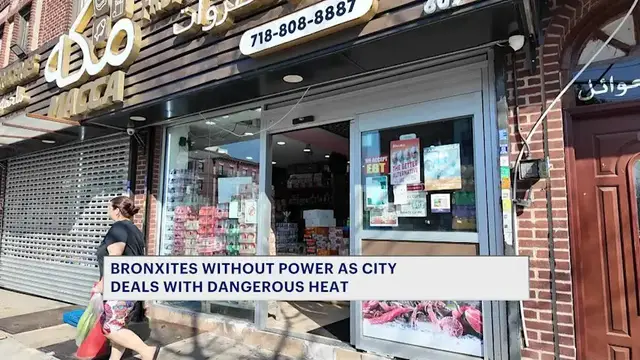 Video thumbnail for Over 700 Bronx neighbors without power; Van Nest businesses feel the impact