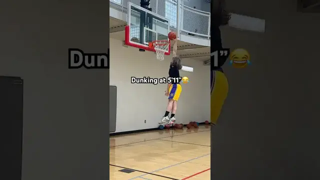 'Video thumbnail for Incredible Dunks at 13ft Rim!'