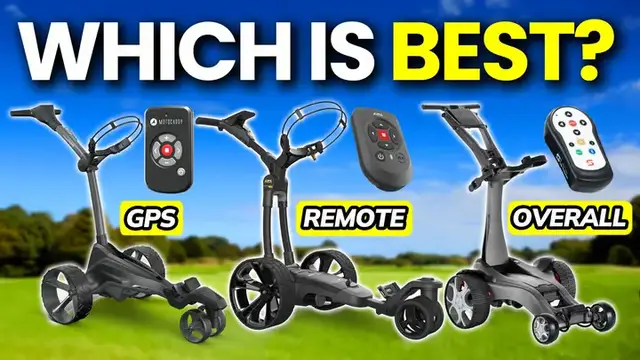 'Video thumbnail for Which Is The Best Remote Electric Golf Trolley Of 2025?'