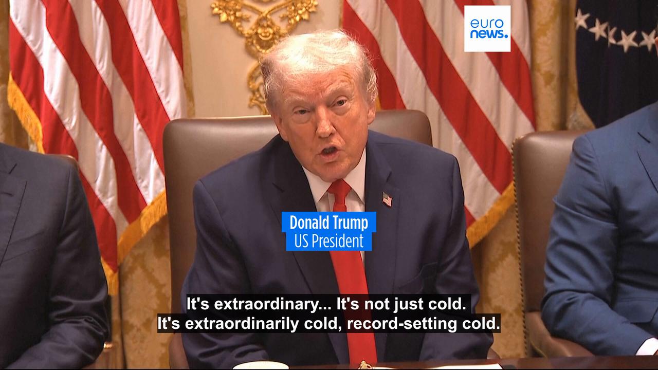 Video thumbnail for Trump says Russia agreed to pause Kyiv strikes during extreme winter temperatures