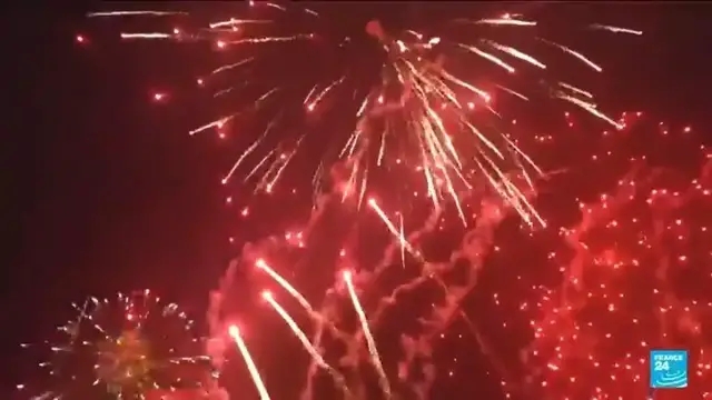'Video thumbnail for Hazardous smog blankets New Delhi after Diwali fireworks'