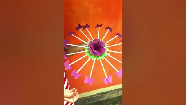 Video thumbnail for How To Make Sunburst Wall Art #PaperCraft #DIY #Shorts