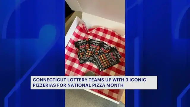 Video thumbnail for CT Lottery teams up with 3 iconic pizzerias for limited-run scratch game