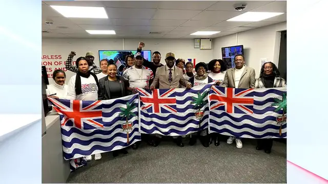 Video thumbnail for New head of Chagossian government in exile would 'die for his country to stay British'