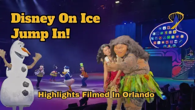 'Video thumbnail for Highlights from Disney On Ice Presents: Jump In! featuring Toy Story, Frozen, Stitch and more!'