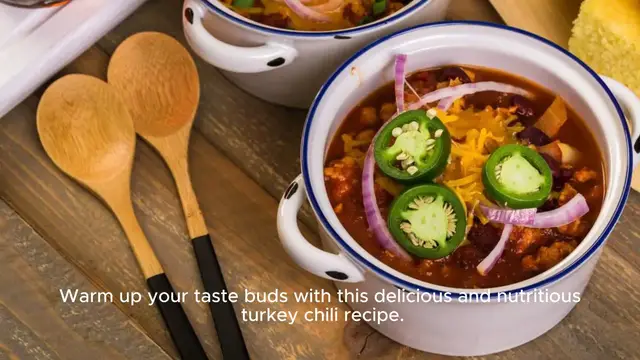 Video thumbnail for Hearty Turkey Chili Recipe