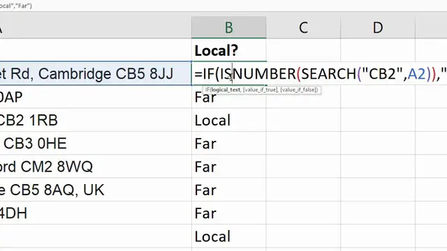 'Video thumbnail for Excel IF Function: If Cell Contains Specific Text - Partial Match IF Formula'