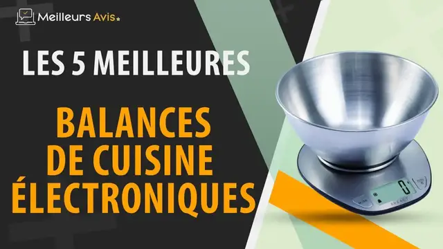 Video thumbnail for ⭐️ MEILLEURE BALANCE DE CUISINE ÉLECTRONIQUE - Comparatif 2023