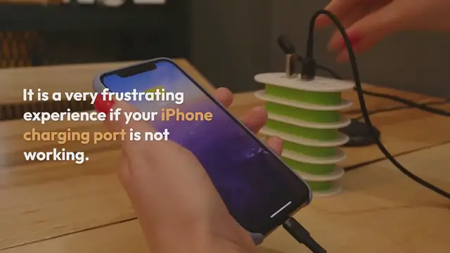 Video thumbnail for iPhone Charging Port Not Working, Solved