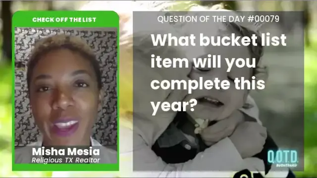 Video thumbnail for Misha wants to interview her war veteran uncle about his life experiences. How sweet!