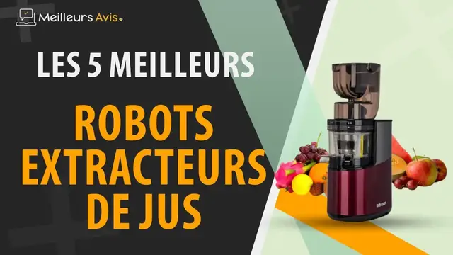 Video thumbnail for ⭐️ MEILLEUR ROBOT EXTRACTEUR DE JUS - Comparatif 2023