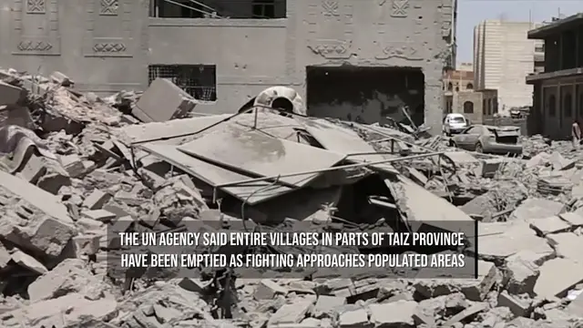 Video thumbnail for UN Warns of 46,000 Displaced as Yemen Fighting Escalates.