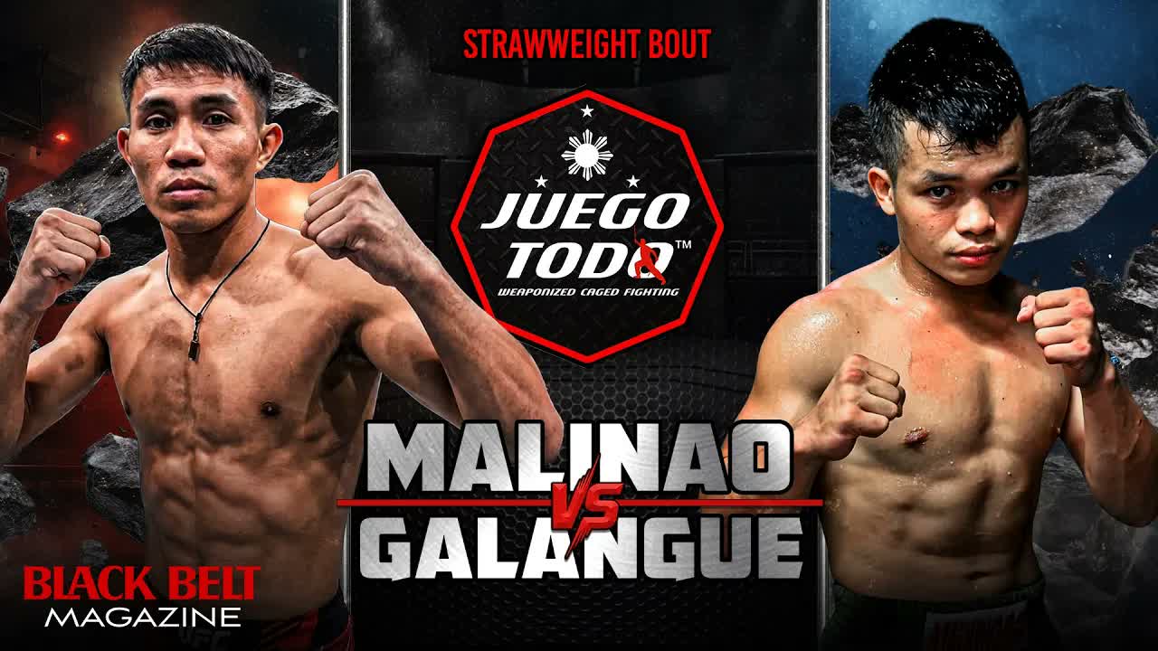 Video thumbnail for Blackbelt Magazine: Malinao vs Galangue | Match 6 | Juego Todo | STA. Lucia Barrio Brawls